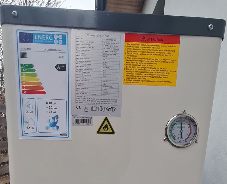 Vand pompa caldura 13kw-POMPA ESTE NOUA