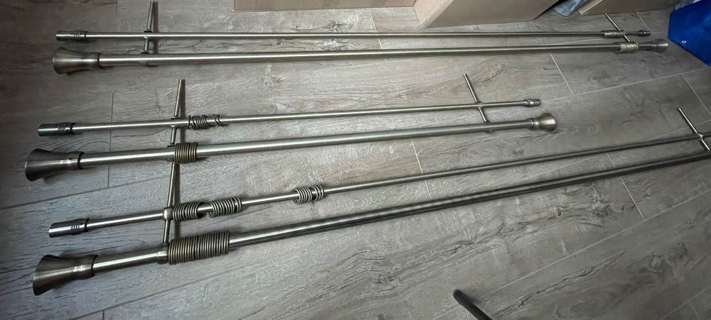 Galerie metal- Alamă pentru perdea și draperie