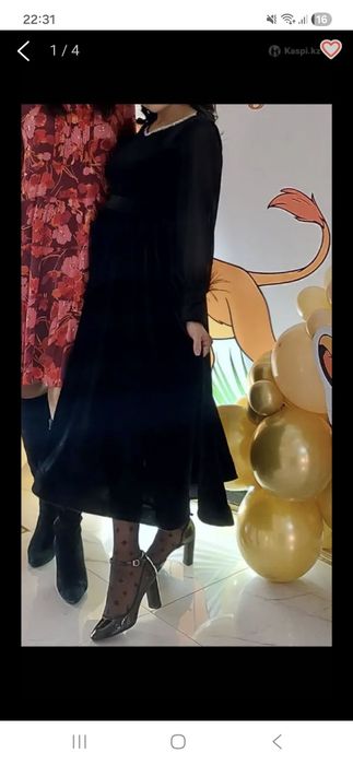 Вечернее платье в отличном состоянии