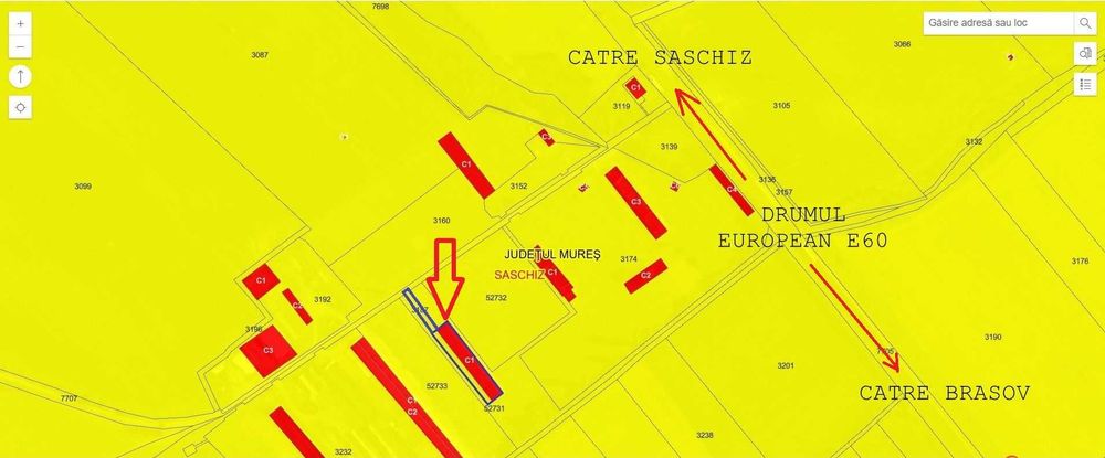 Ocazie!!!Vand grajd situat in Saschiz la Drumul E60 pret 36.000 euro.