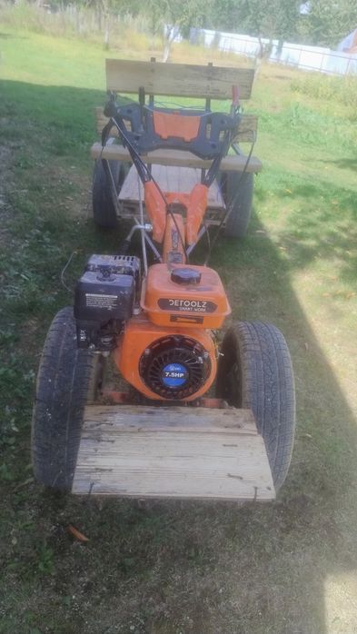 Motocultor+Remorcă