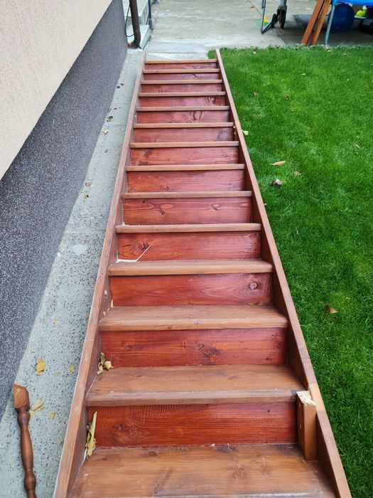 Scara din lemn 4,4m lungime