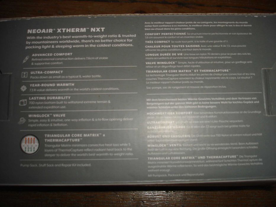 Трекинг постелка Therm-a-Rest NeoAir XTherm NXT