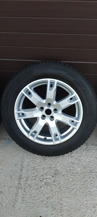 Jante aliaj originale Land Rover 5x108 R18 anvelope 235/60 Hankook noi