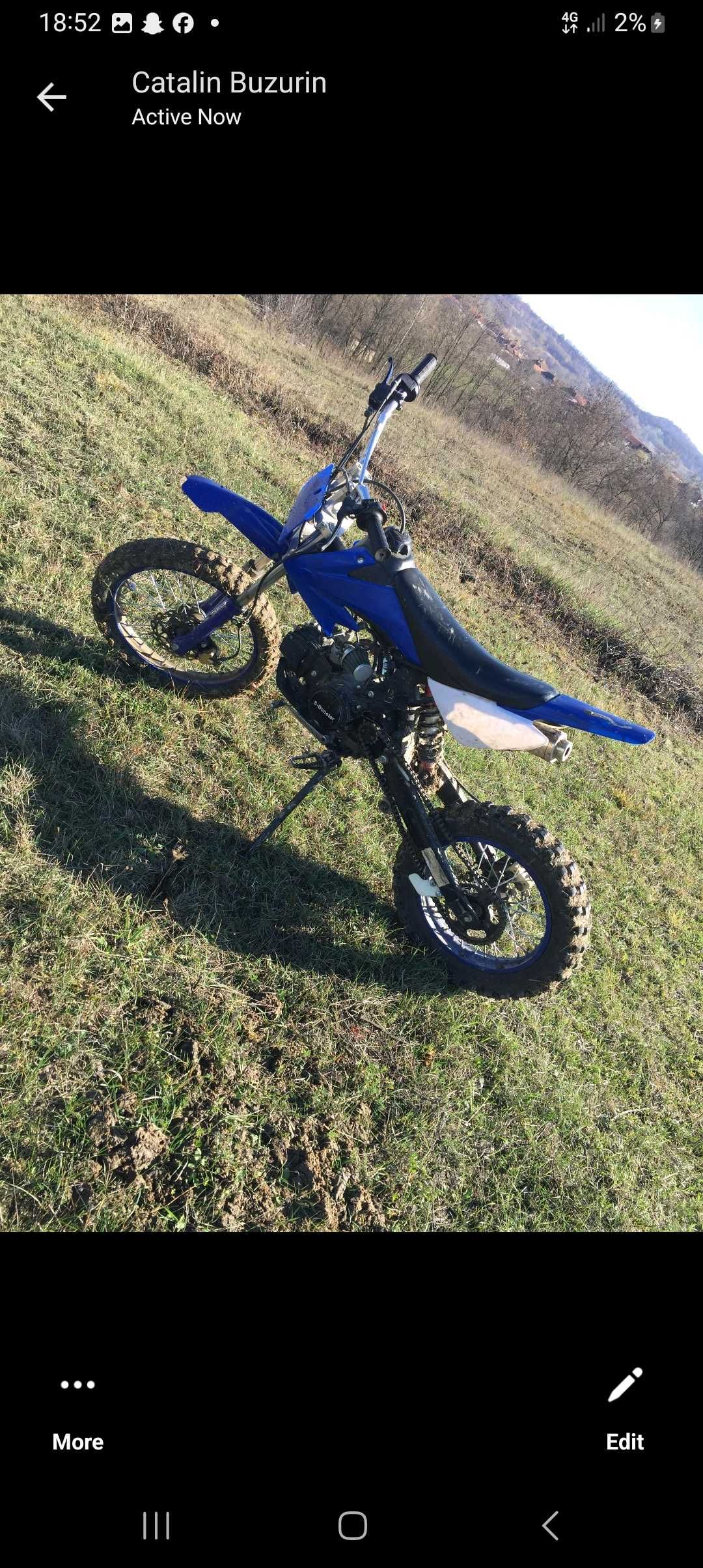 Vand cross 125cc