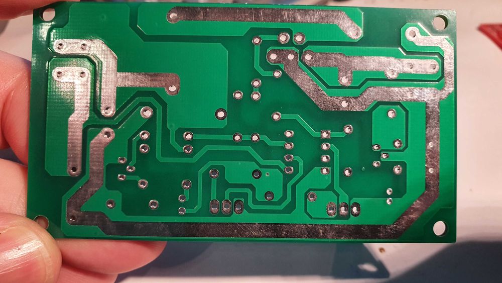 Vand cablaj PCB modul buck converter 30V 3A cu CI LM2576T-Adj