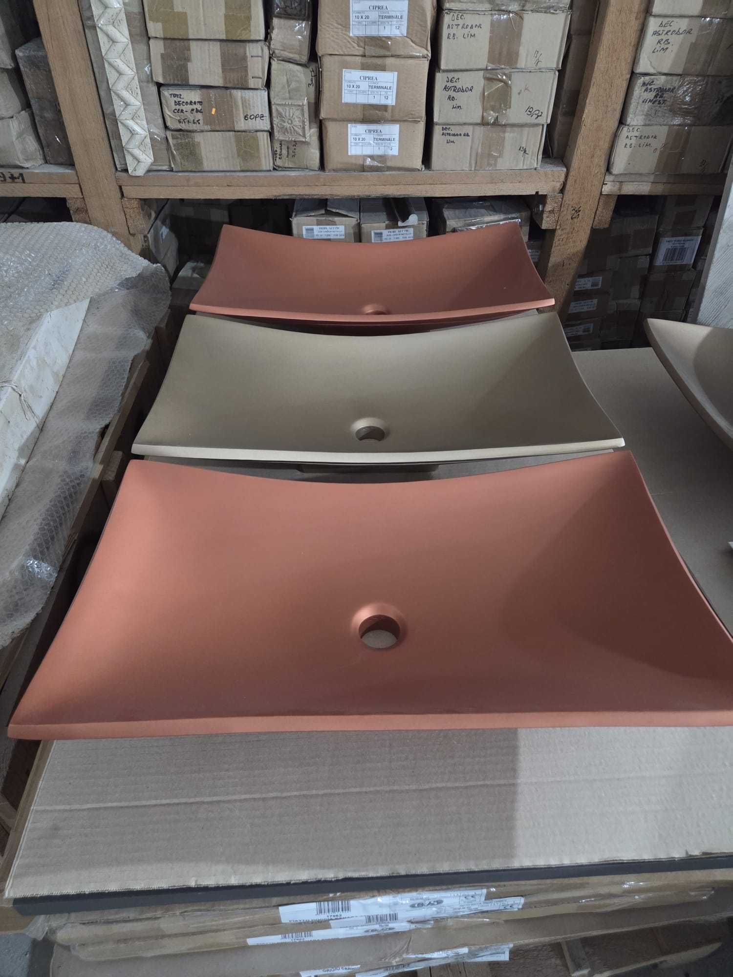 Lavoare / Chiuvete baie din marmură compozită – DESIGN PREMIUM