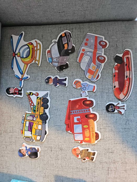 Vand lot 6 puzzle-uri bebe, TREFL si Noriel, 80 Ron