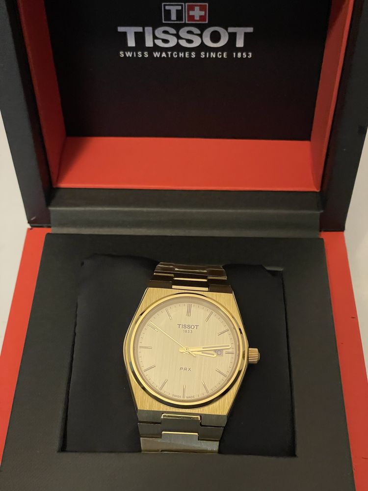 Tissot prx gold