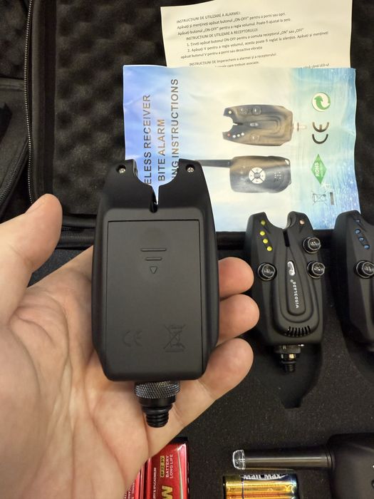 Set de 4 avertizori pentru pescuit, 4+1 WindBlade 2025 NEW