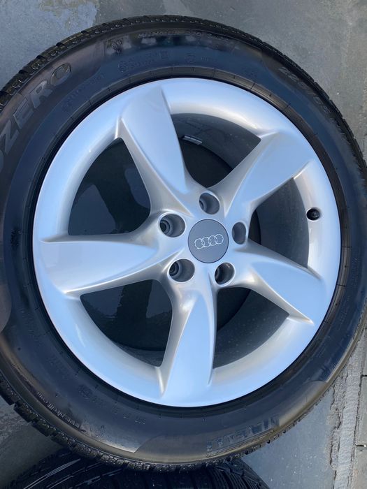 Jante originale Audi 17 cu anvelope de iarna