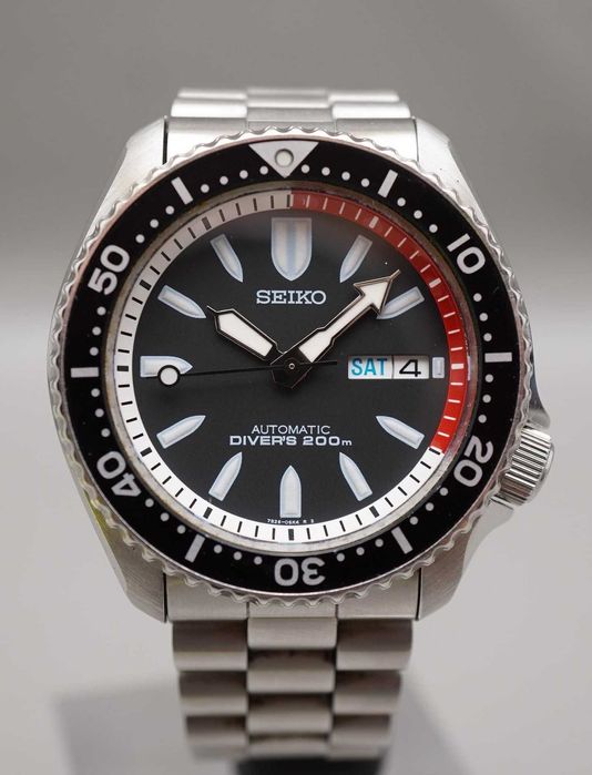 Автентичен рядък Seiko Black Bullet diver`s SKXA53, автомат, бартер