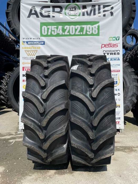 Anvelope noi radiale 420/70R28 pentru tractor fata