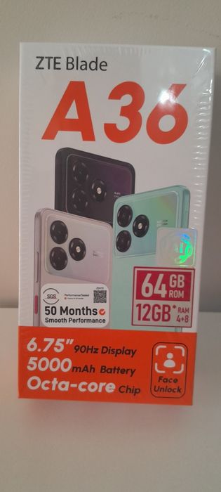 Телефон ZTE Blade A36
