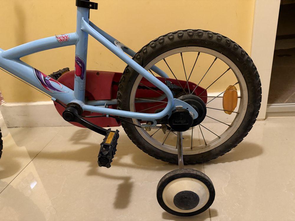 Детско колело Btwin за момиче 16 цола