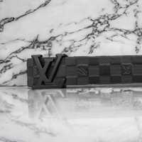 Curea LV Louis Vuitton Square Black