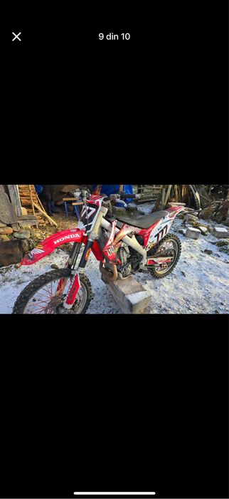 motoCross CRF450 anul 2014 injecție