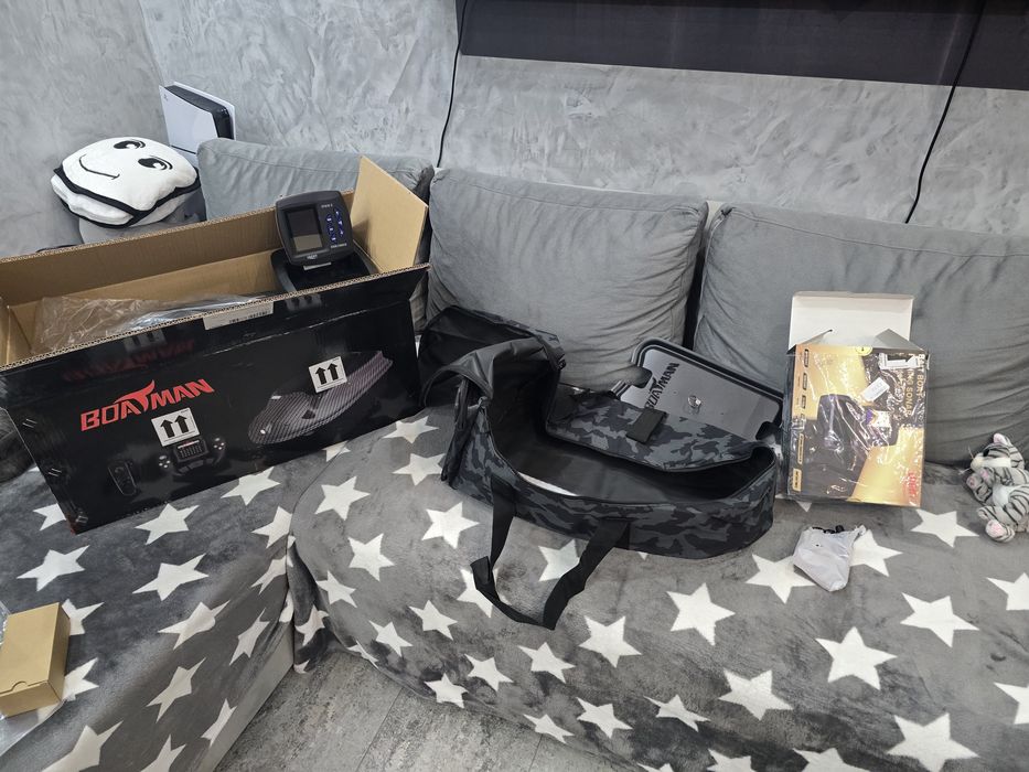 Лодка Boatman + сонар