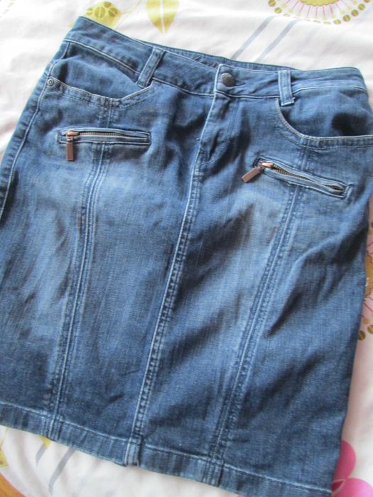 fusta blugi Esprit scurta 27