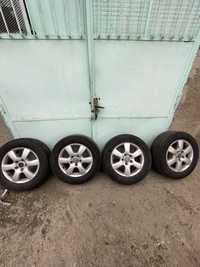 Jante 5x112 cu cauciucuri 215/65/R16 volkswagen