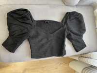 Черна блузка на марката Zara, размер Л