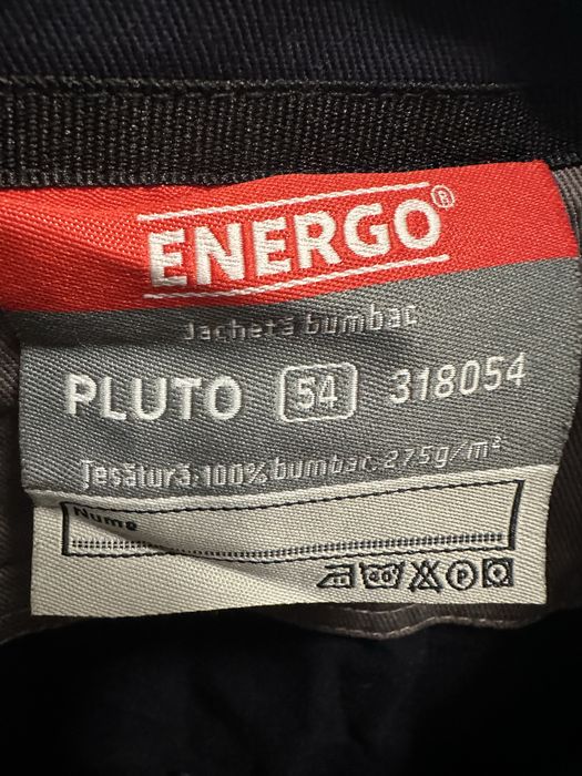 Set costum jacheta si pantaloni Energo Triton protectia muncii