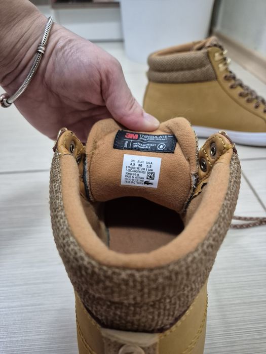 Спортни зимни кецове lacoste 36ти номер