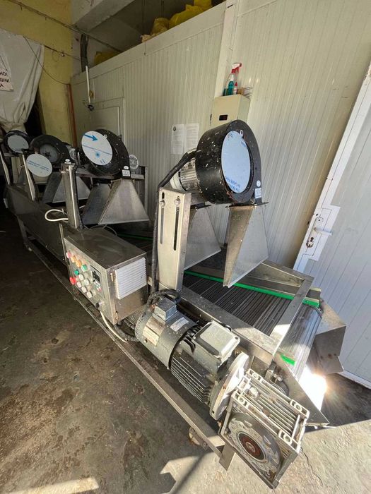 Linie pentru spălarea și uscarea legumelor