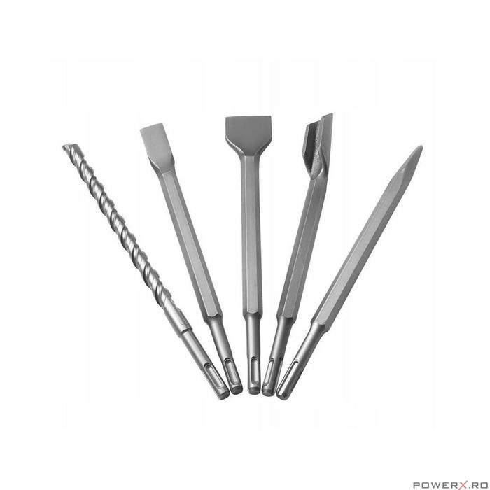 Set burgie si dalti SDS+,17 piese, Kraft
