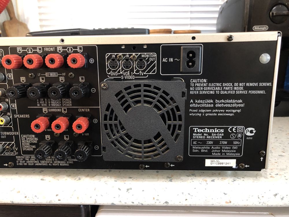 Technics SA-DA8 качествен ресивър