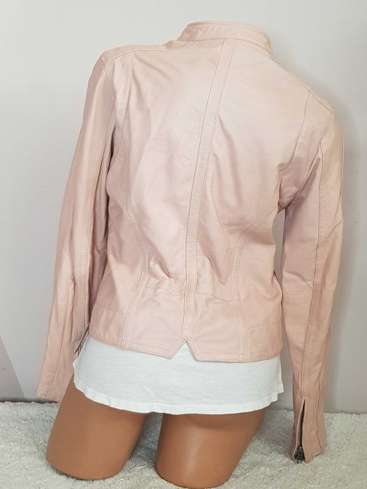 Чисто Ново Molltan Sweden Дамско Кожено Яке Естествена Кожа