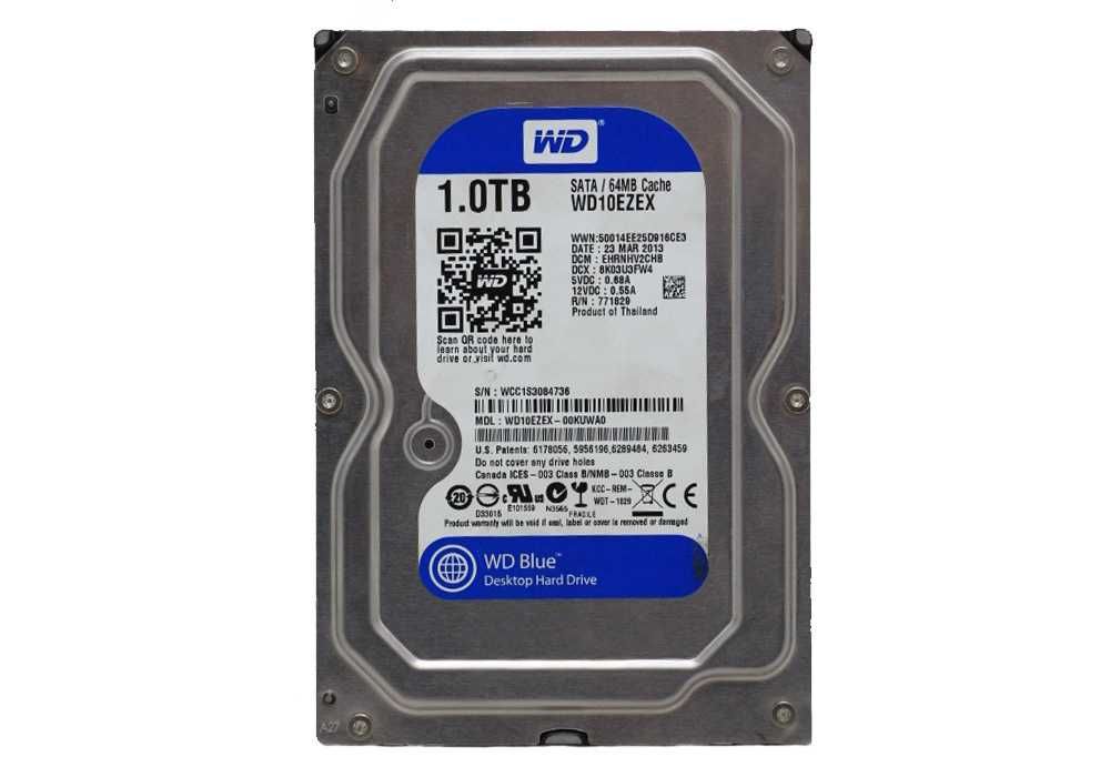 Жесткий диск HDD 1 Tb SATA 3.5 Western Digital
