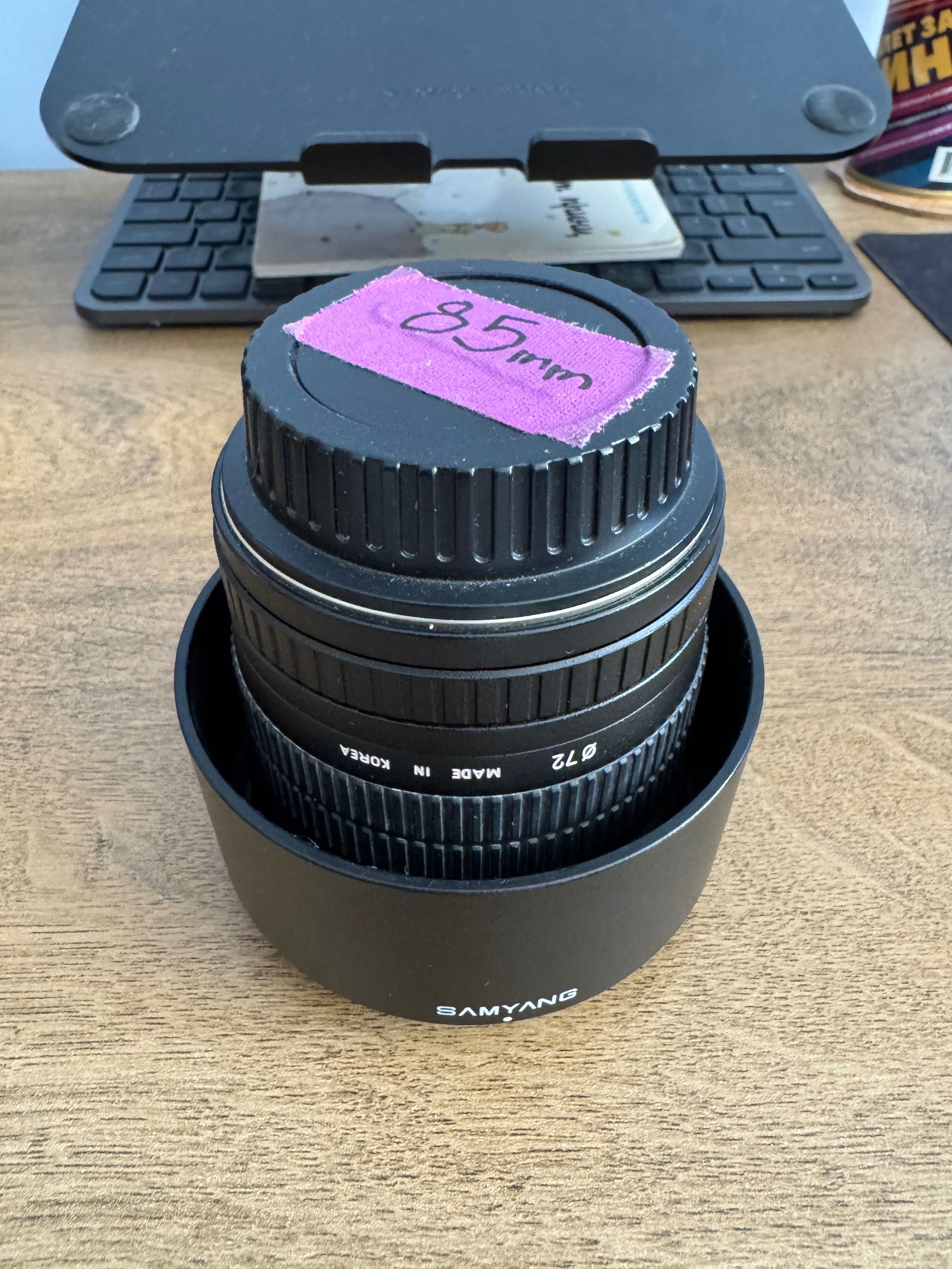 Samyang 85мм, F1.4 aspherical IF