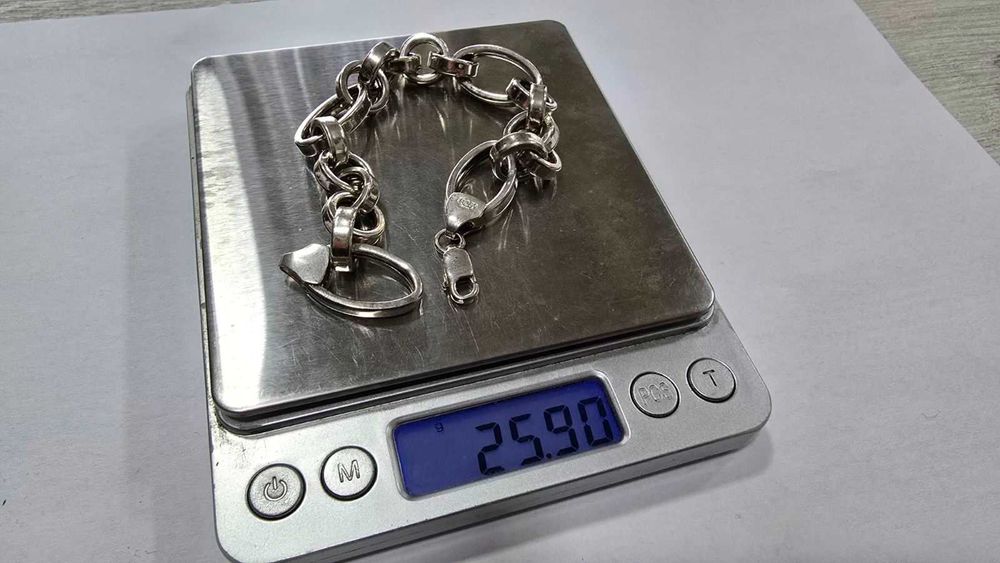 Сребърна гривна 925