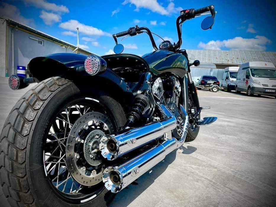 Motocicleta Indian scout, custom