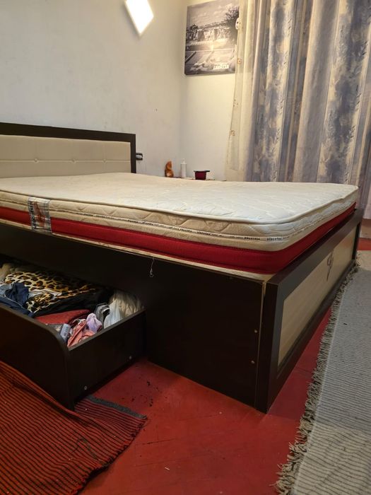 Pat dormitor + saltea