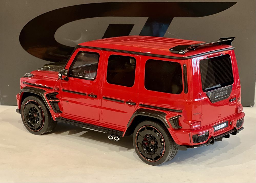 1:18 GT spirit Mercedes G-class BRABUS G 900 Rocket red/carbon 2021
