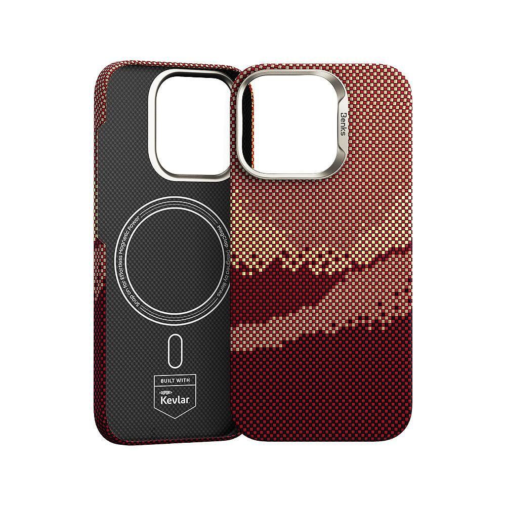 Кейс benks etui magnetic golden tide kevlar 600d за iphone 16 pro