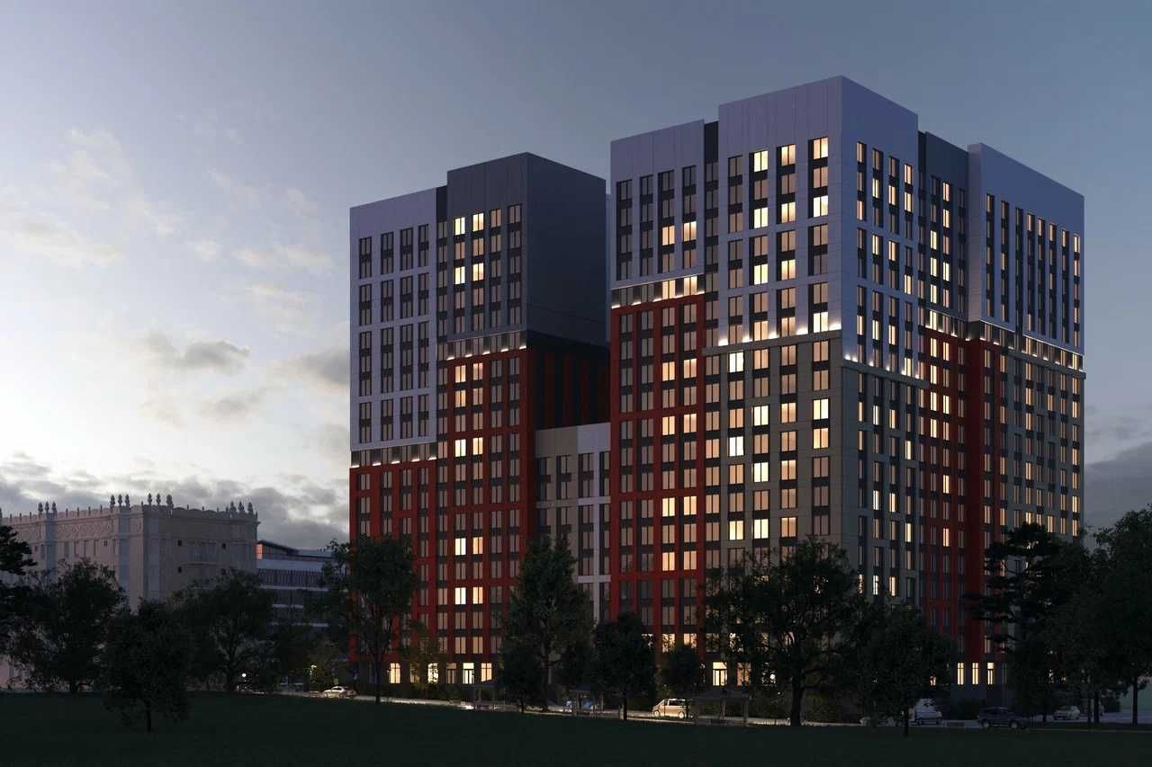 Продаю новую 1-к квартиру 41,52 м2 в центре. Набережная в 800 метрах