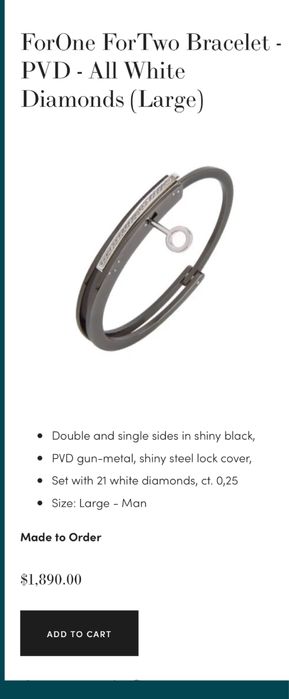 Диамантена гривна