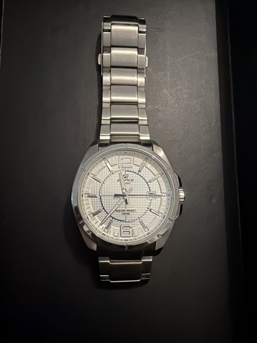 Ceasuri Casio Edifice argintiu/negru