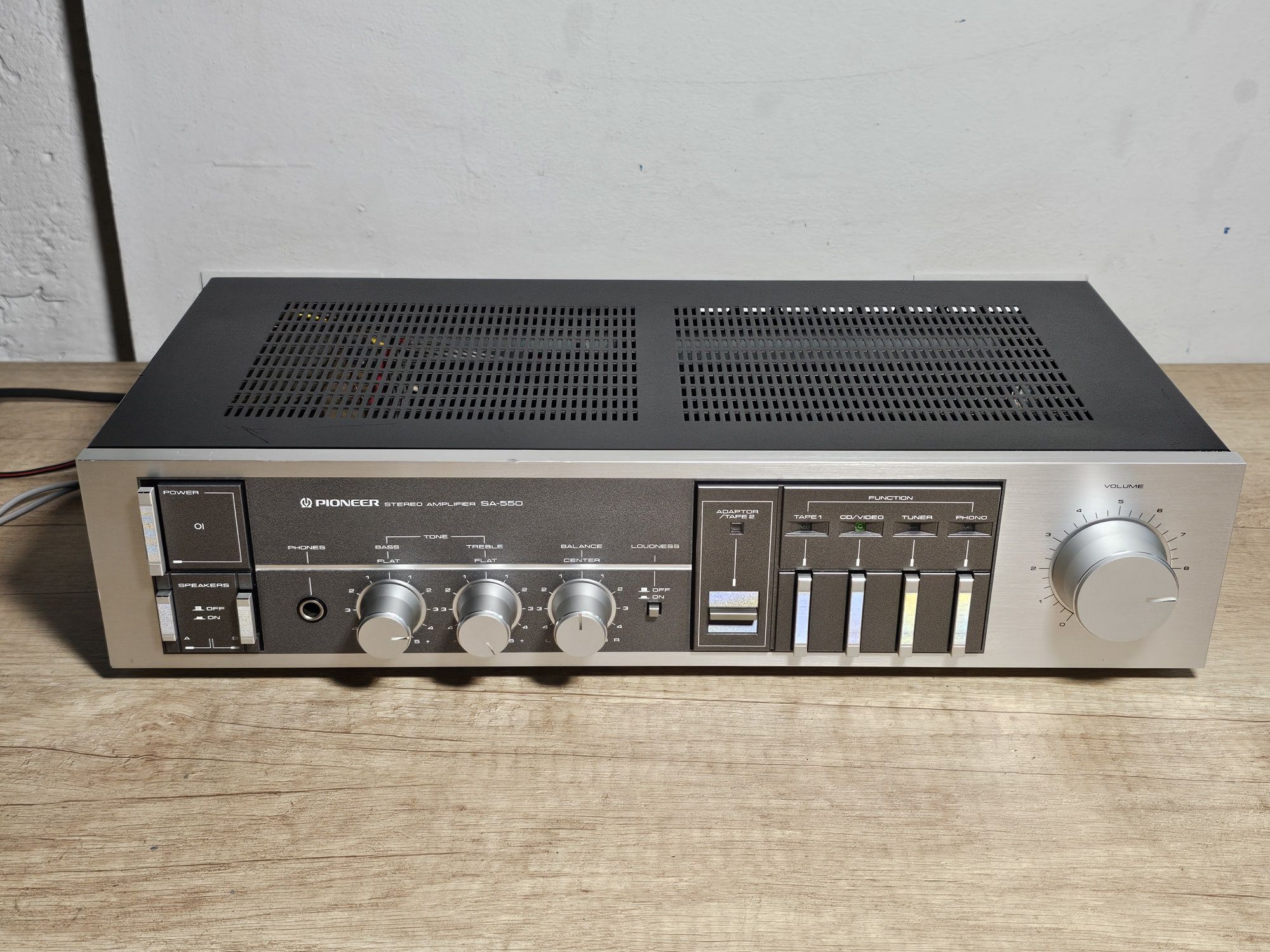 Amplificator PIONEER sa-550, vintage hi-fi,  impecabil