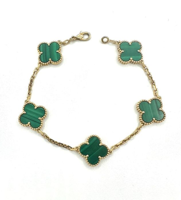 van cleef VCA 18k огърлица и гривни