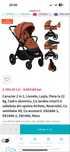 Carucior Lionelo Layla 2 in 1 - Nou,Accesorii Sigilate