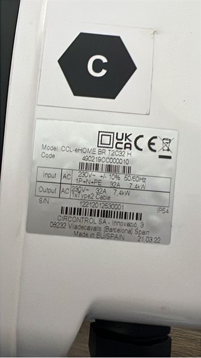 Statie incarcare electrica auto eHome 230v