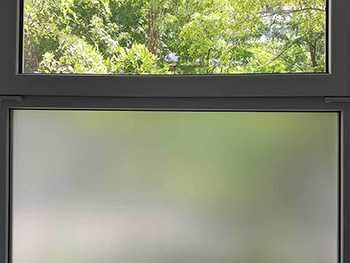 FOLIE SABLATA - pentru geamuri cu opacitate medie sau ridicata