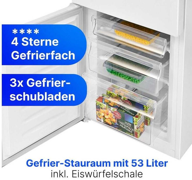 Хладилник с фризер BOMANN KG320 144см.