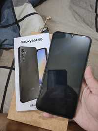 SAMSUNG Galaxy A34 5G, 128GB, 6GB RAM, Dual SIM, Awesome Graphite