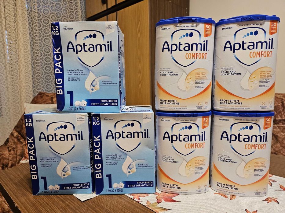 АМ Аптамил 1 и Аптамил Комфорт