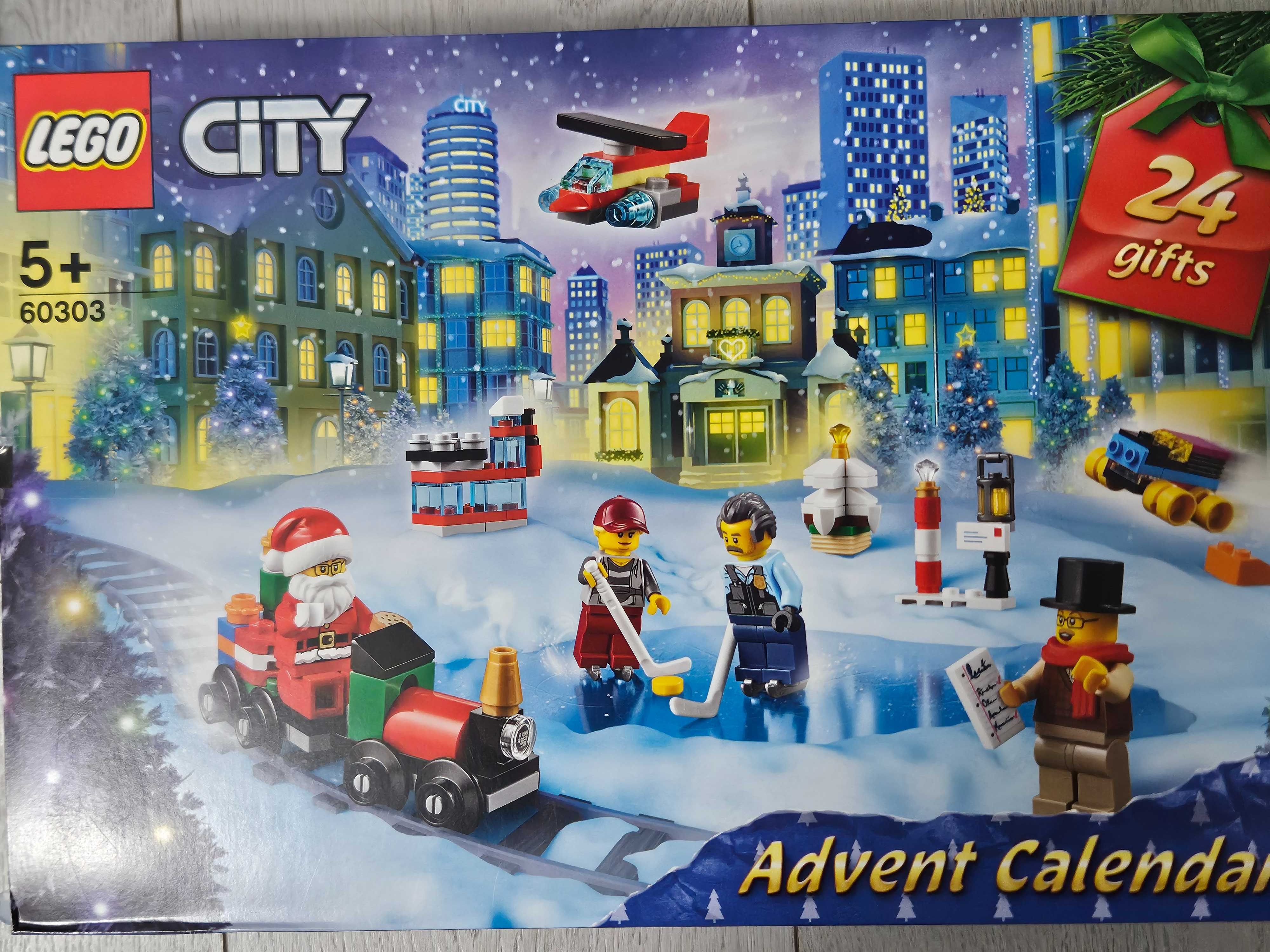 Lego City 60303, Advent Calendar,349 piese